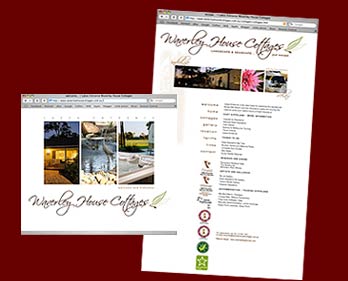 Waverley House Cottages website